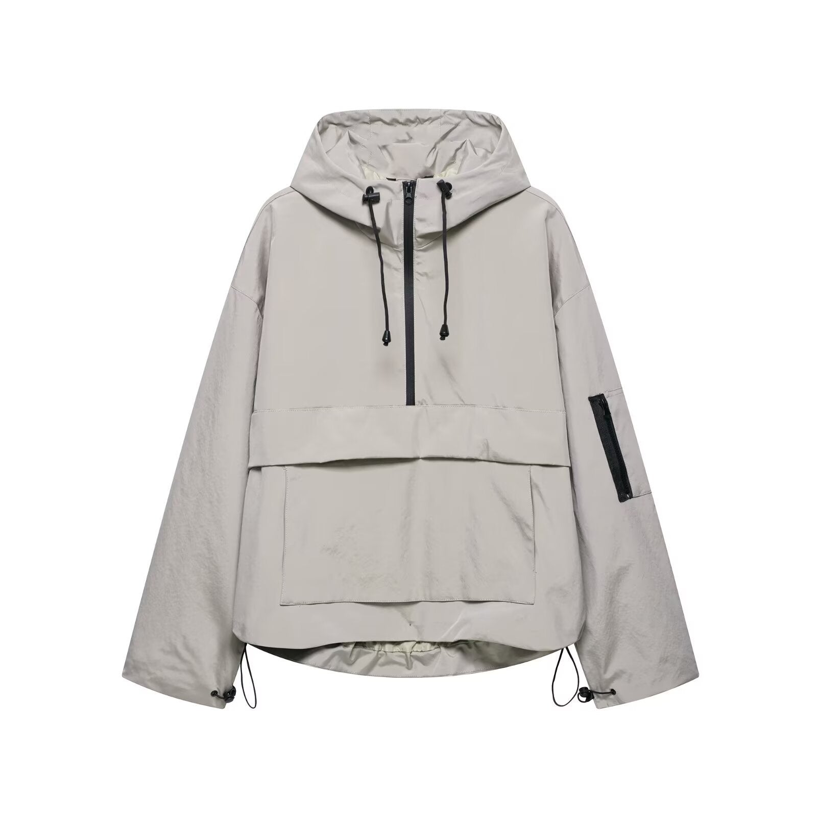 Flora | Cozy Hooded Three - Proof Jacket - Eline Carter