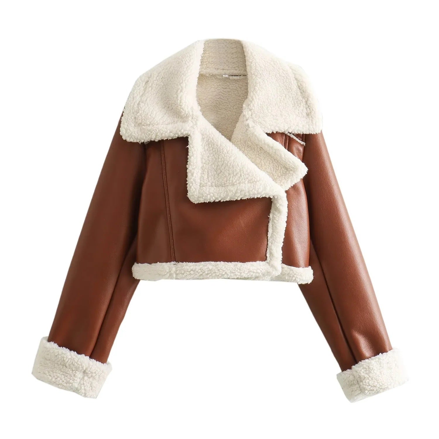 Bloom | Fur Fleece Double - sided Short Jacket - Eline Carter