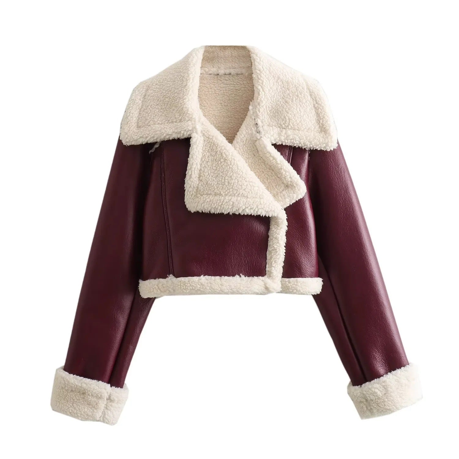 Bloom | Fur Fleece Double - sided Short Jacket - Eline Carter
