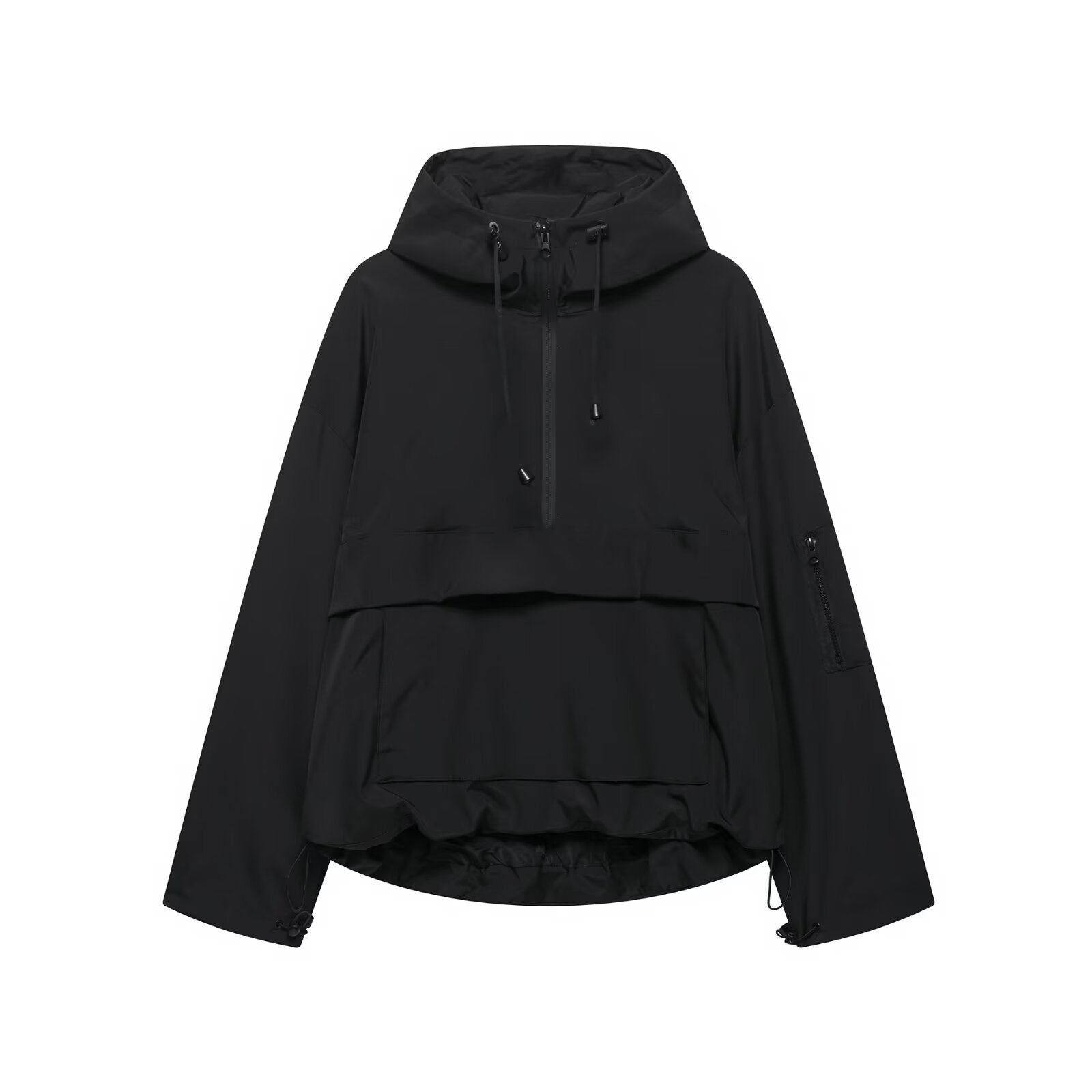 Flora | Cozy Hooded Three - Proof Jacket - Eline Carter