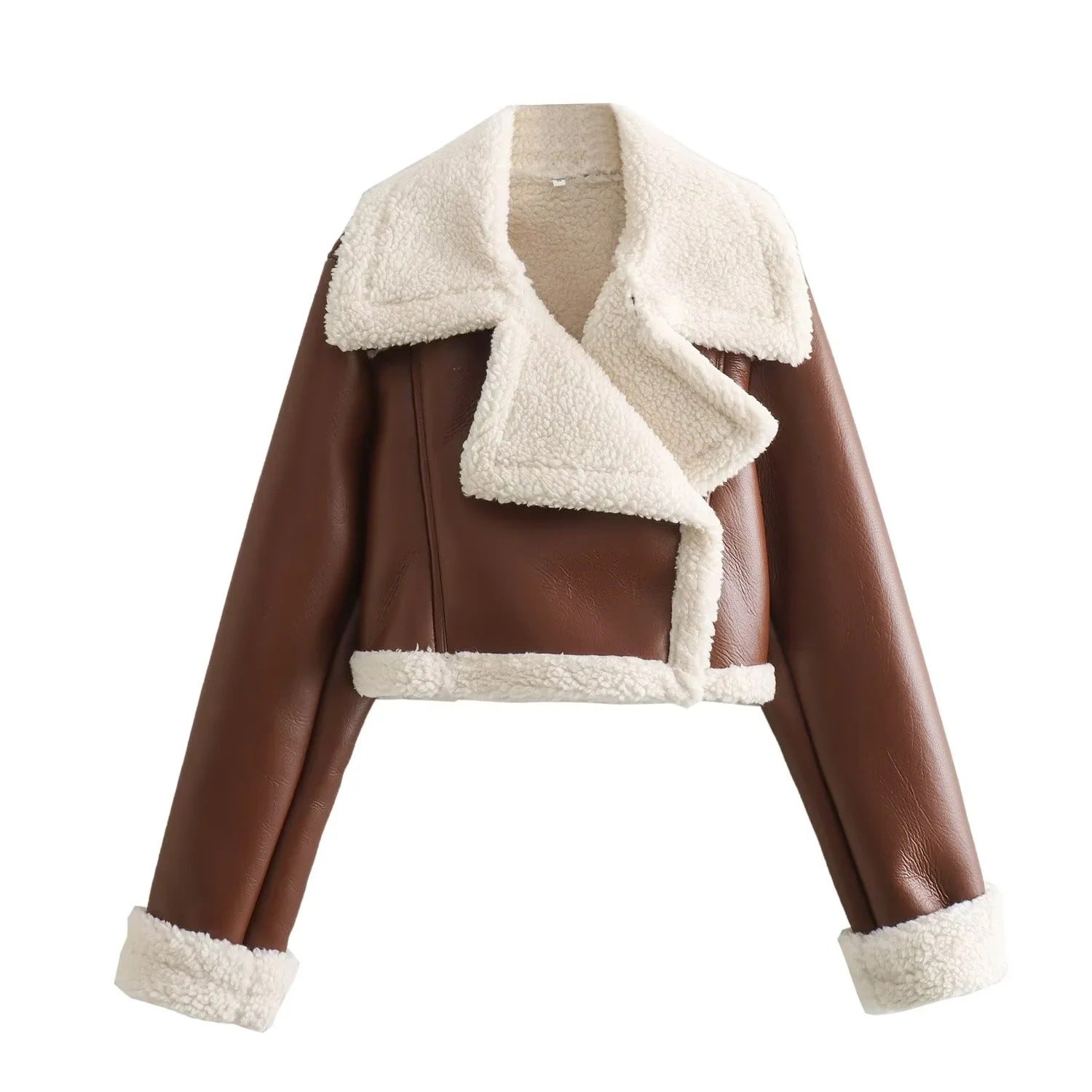 Bloom | Fur Fleece Double - sided Short Jacket - Eline Carter