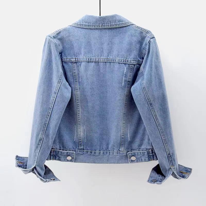 Odelia | Single - Breasted Denim Jacket - Eline Carter