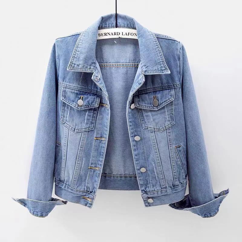 Odelia | Single - Breasted Denim Jacket - Eline Carter
