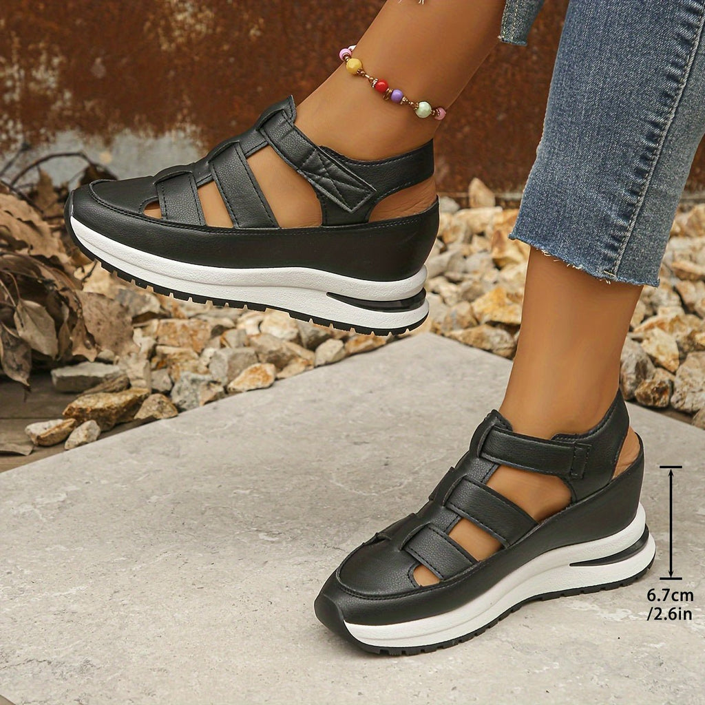 Karla | Orthopedic Platform Sandals - Eline Carter