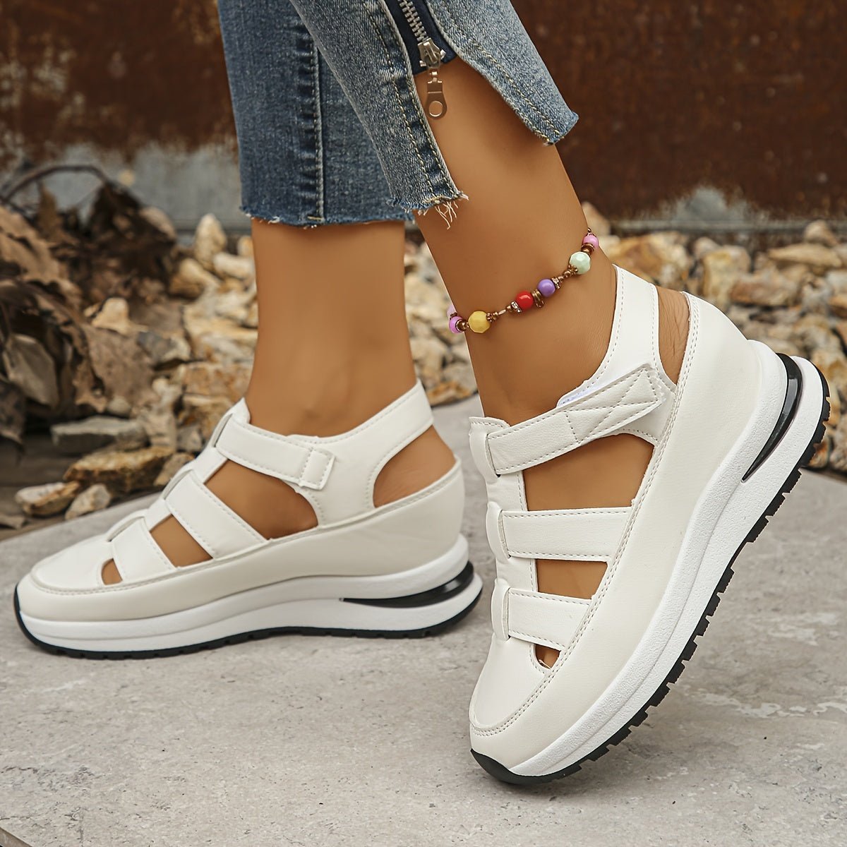 Karla | Orthopedic Platform Sandals - Eline Carter