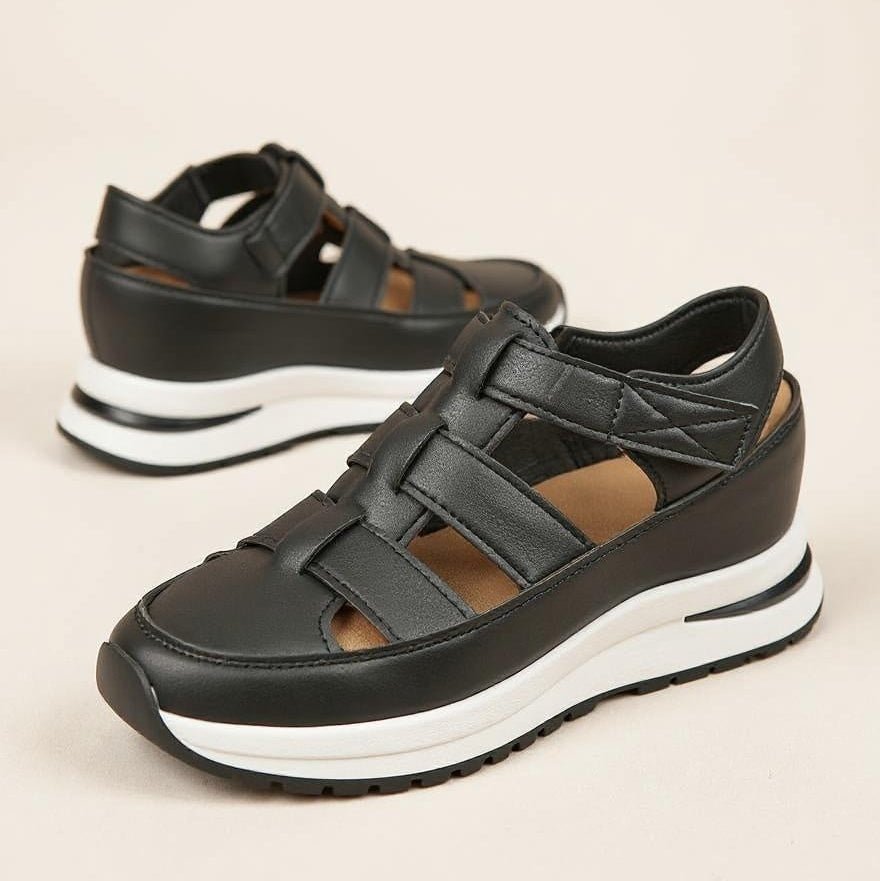Karla | Orthopedic Platform Sandals - Eline Carter