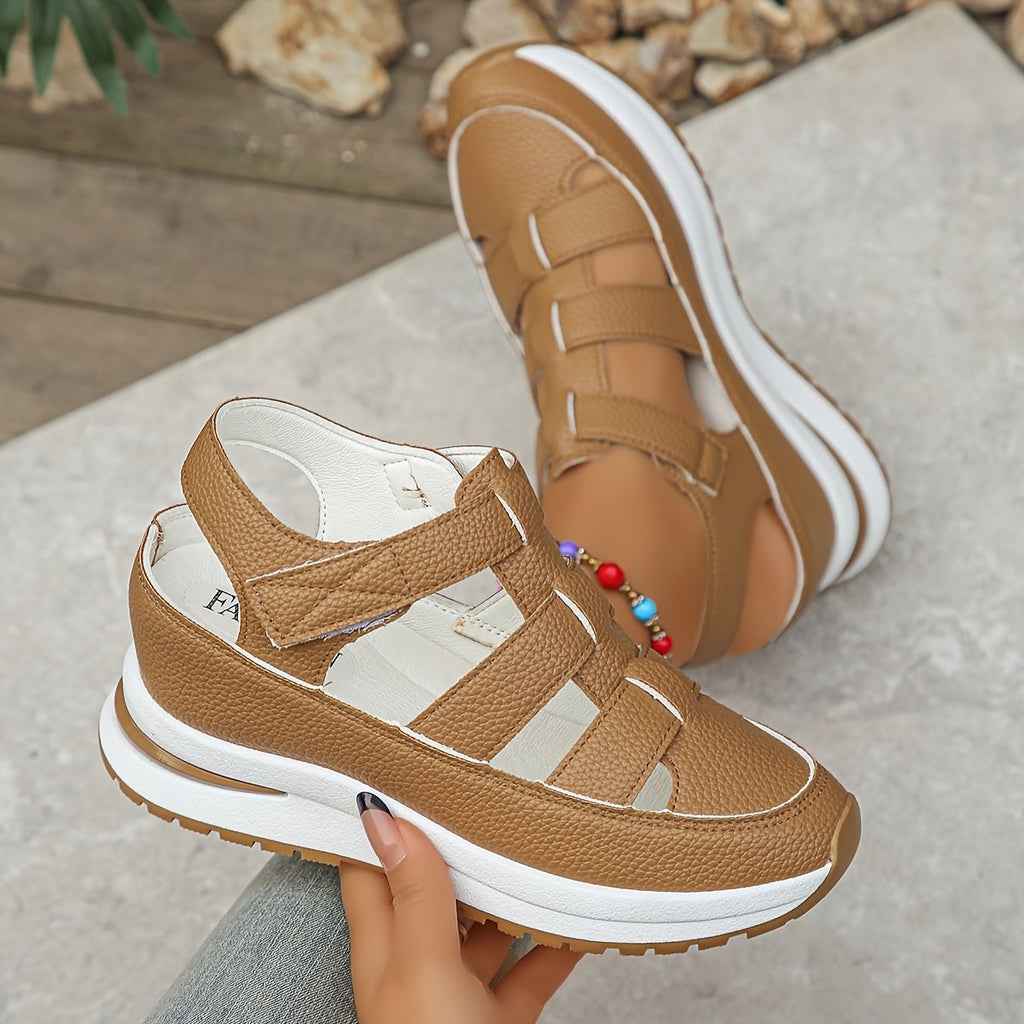 Karla | Orthopedic Platform Sandals - Eline Carter