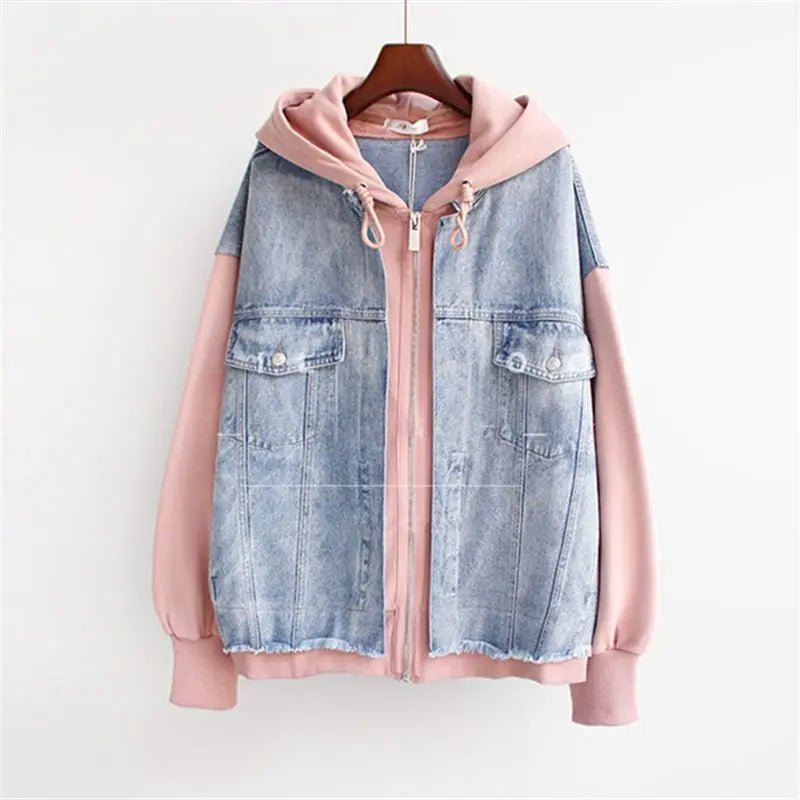 Claretta | Denim Hoodie Jacket - Eline Carter