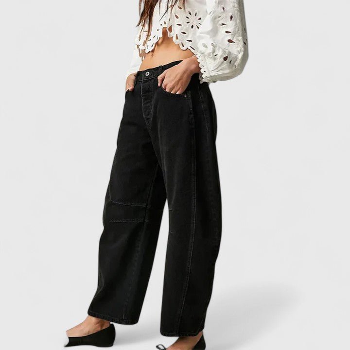 Danielle | Comfortable Wide - Leg Trousers - Eline Carter