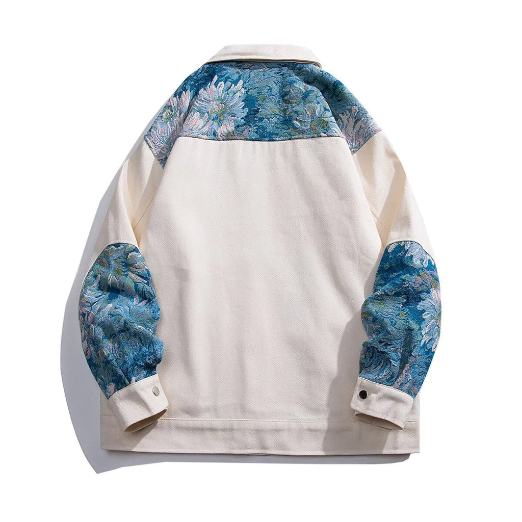 Embroidered Denim Jacket - Eline Carter