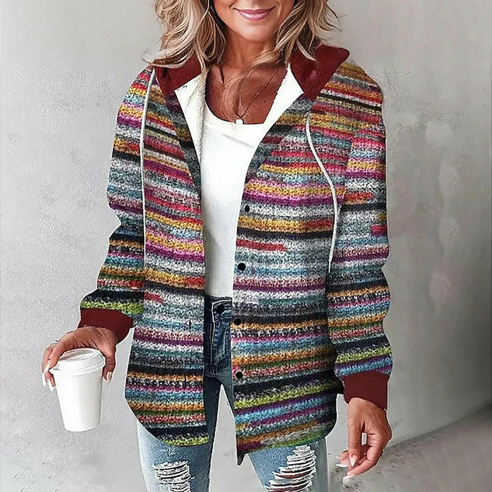 Isabelle | Warm Stylish Jacket - Eline Carter