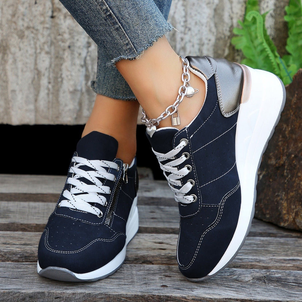 Lucien | Zip - Up Orthopedic Sneakers - Eline Carter