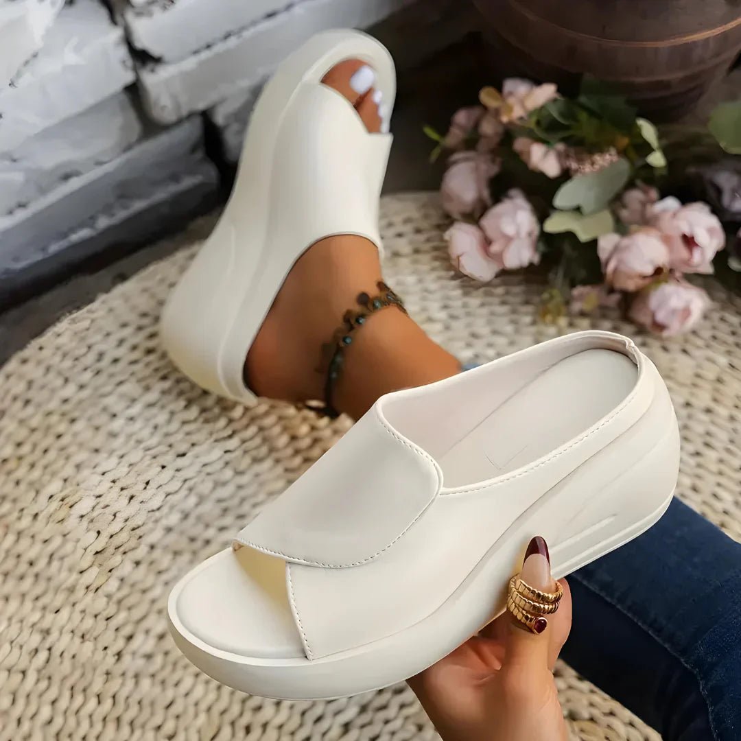 Jade | Wedge Platform Sandals - Eline Carter