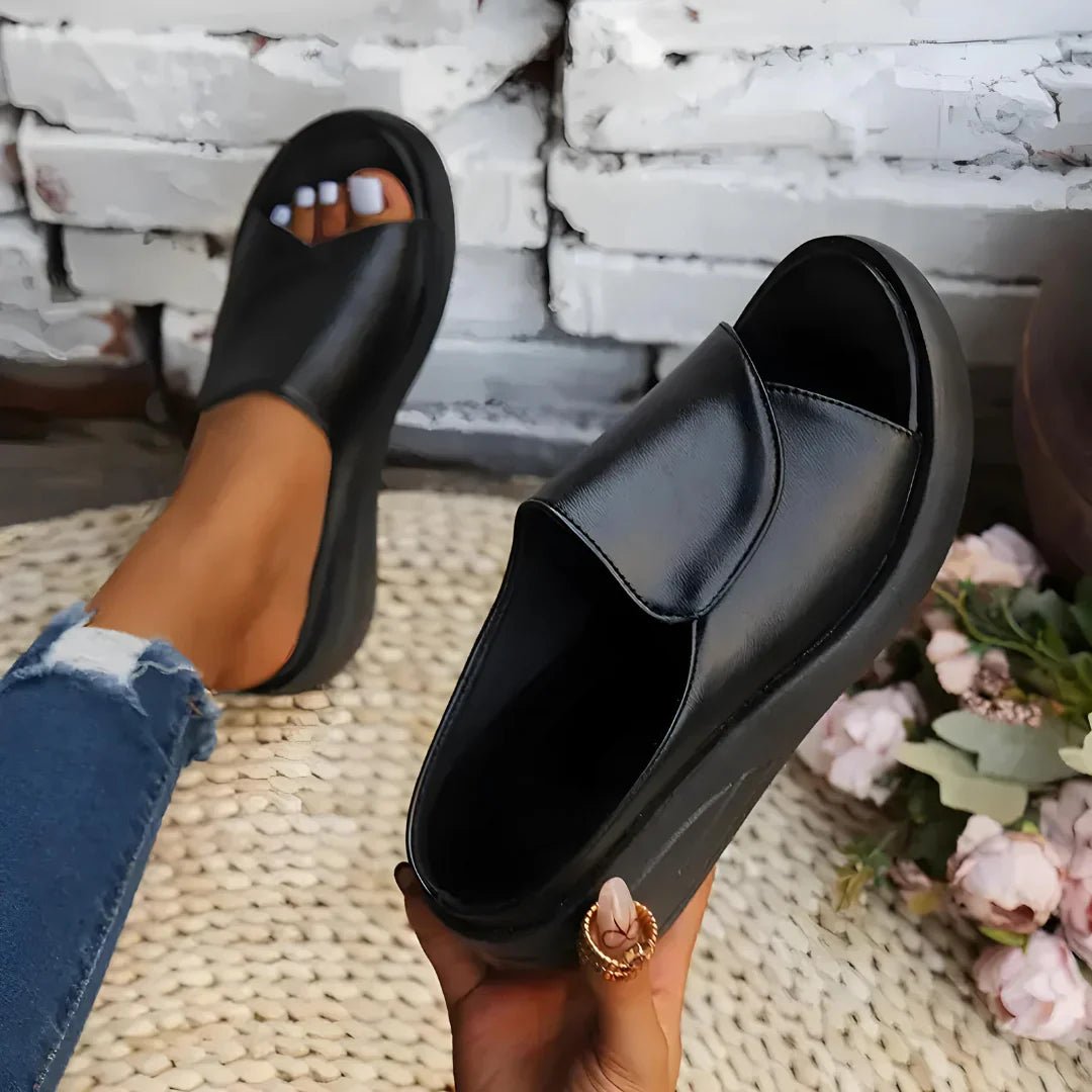 Jade | Wedge Platform Sandals - Eline Carter