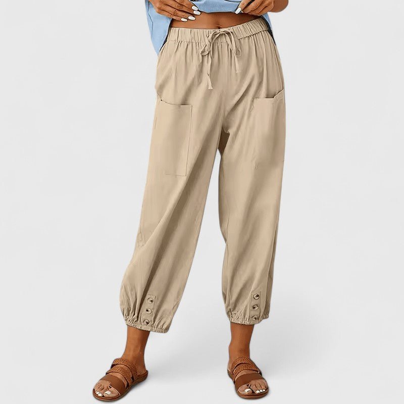 Leah | Sophisticated Wide - Leg Trousers - Eline Carter