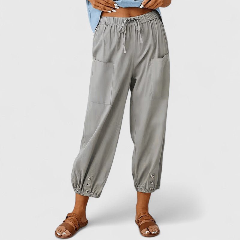 Leah | Sophisticated Wide - Leg Trousers - Eline Carter