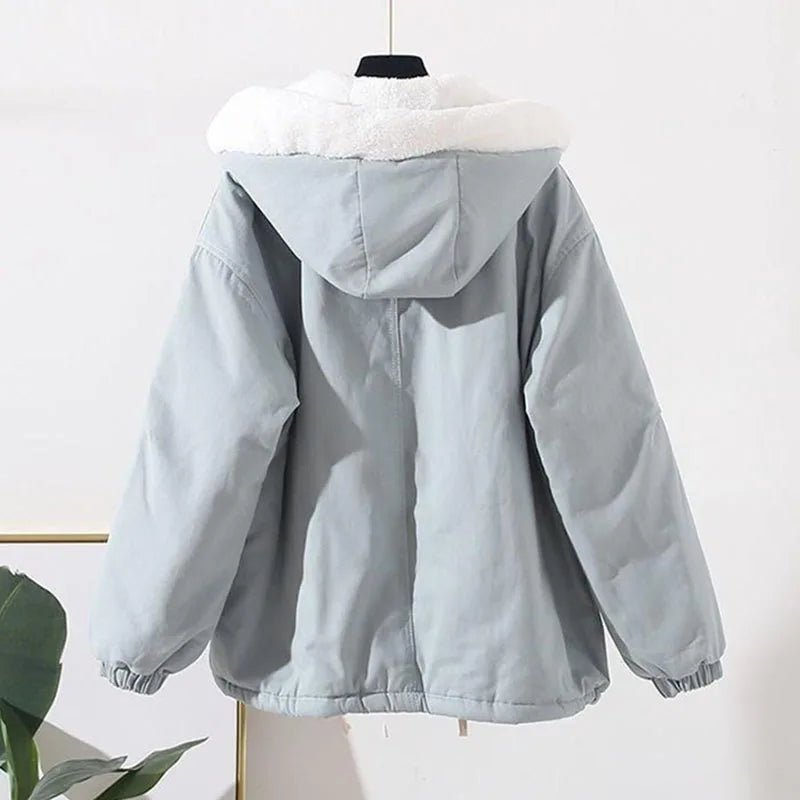 Blaine | Oversized Cotton Hoodie Jacket - Eline Carter