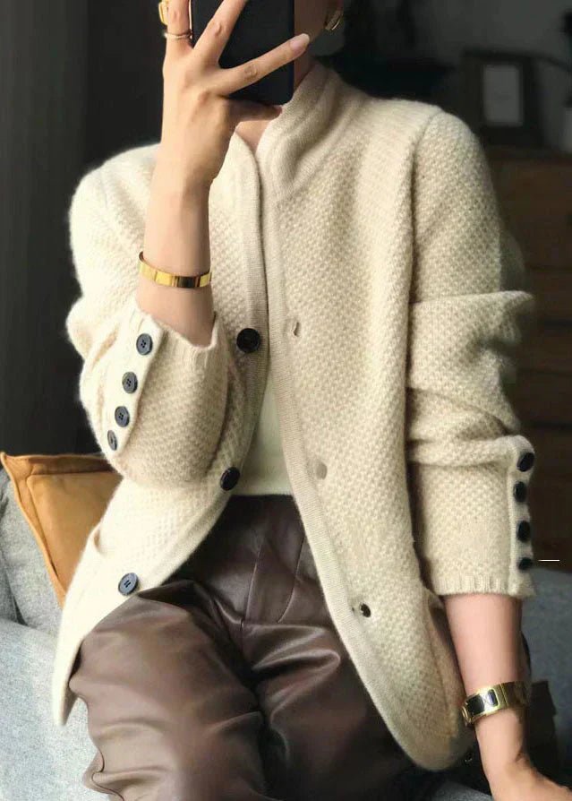 Honey | Cozy Knitted Sweater Jacket - Eline Carter