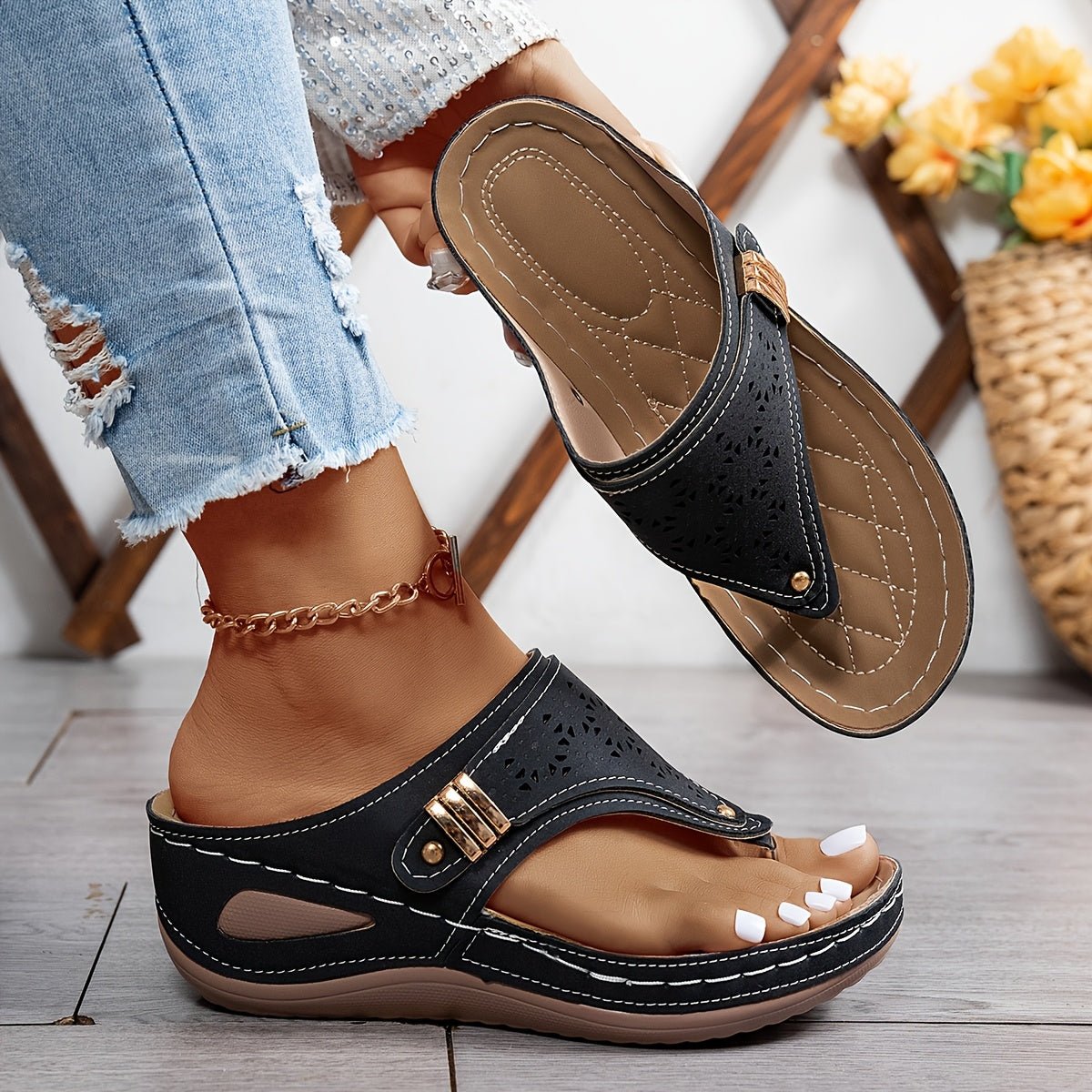 Jean | Orthopedic Sandals - Eline Carter