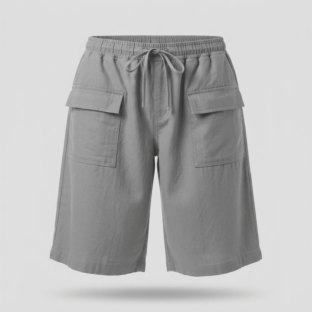 Lina – Shorts with Elastic Waistband - Eline Carter
