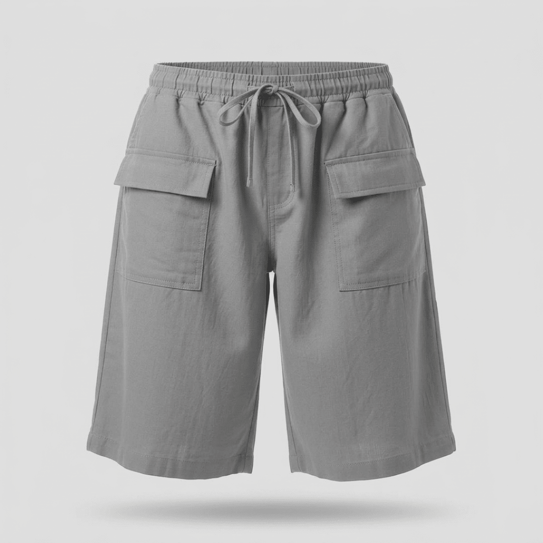 Lina – Shorts with Elastic Waistband - Eline Carter
