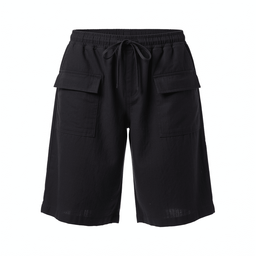 Lina – Shorts with Elastic Waistband - Eline Carter