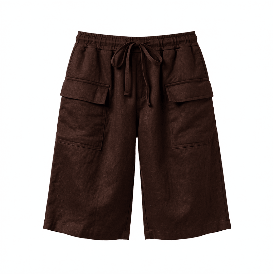 Lina – Shorts with Elastic Waistband - Eline Carter