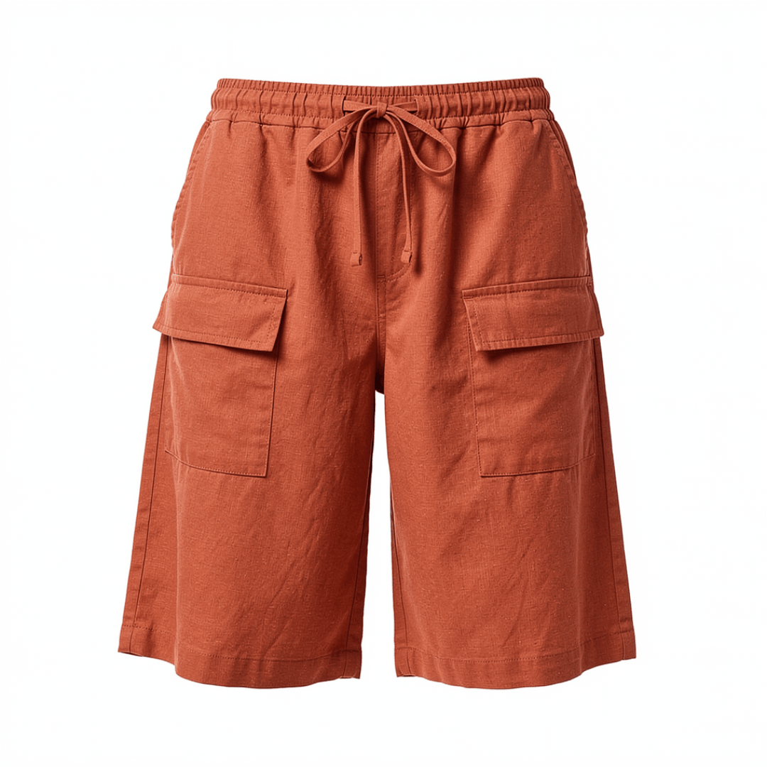 Lina – Shorts with Elastic Waistband - Eline Carter