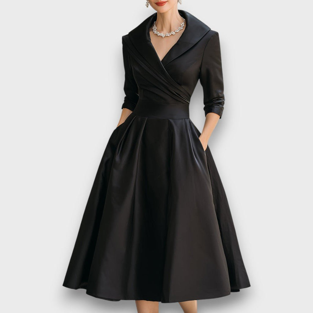 Marcelline | Elegant Midi Dress - Eline Carter