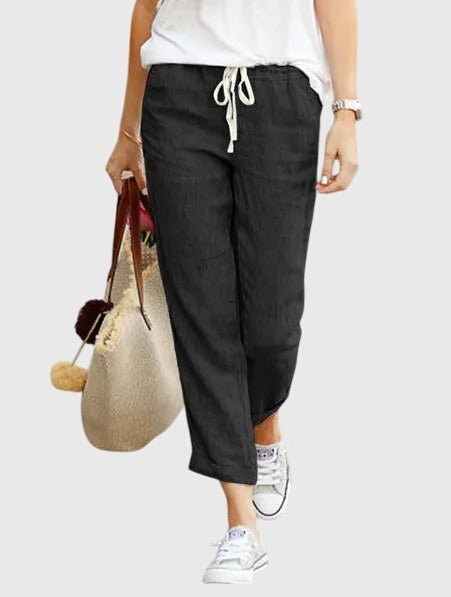 Nicole | Elegant Summer Trousers - Eline Carter