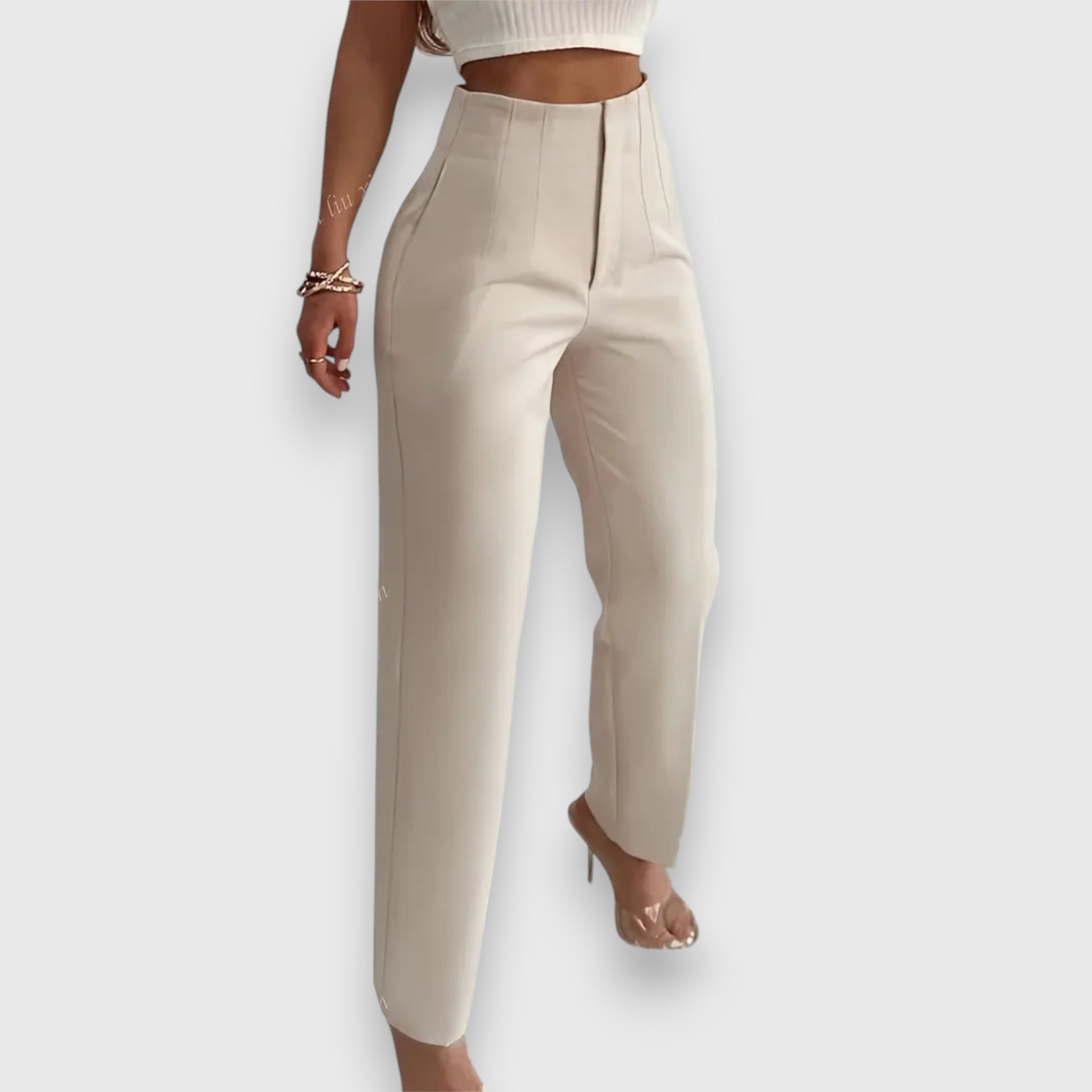 Laura | High - Waisted Trousers - Eline Carter