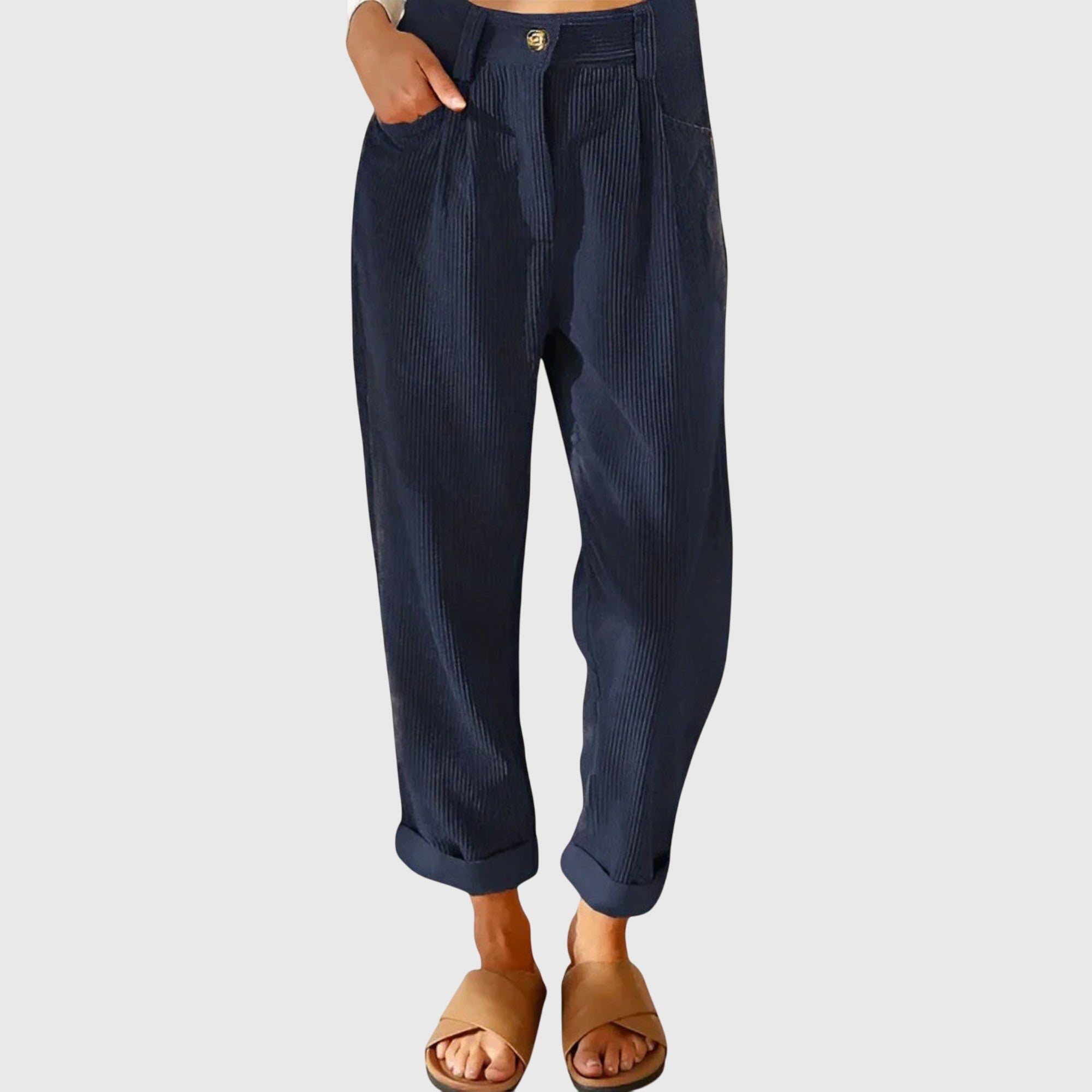 Kaitlyn | Modern Cord Trousers - Eline Carter