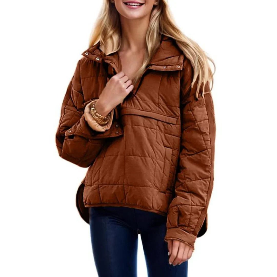 Melodie | Hooded Pullover Jacket - Eline Carter