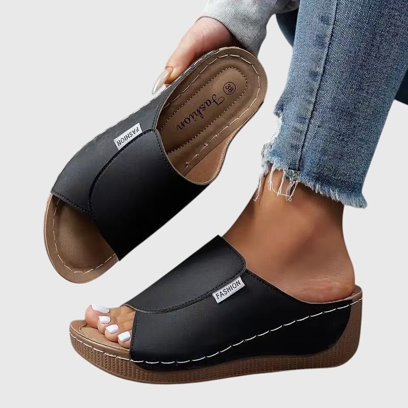 Esther | Orthopedic Wedge Sandals - Eline Carter