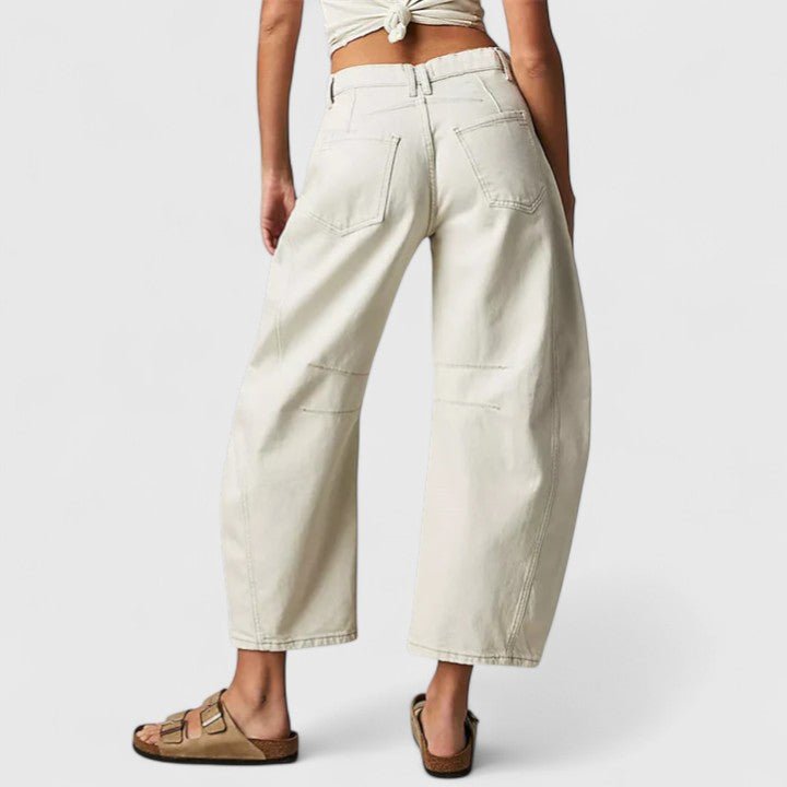 Danielle | Comfortable Wide - Leg Trousers - Eline Carter