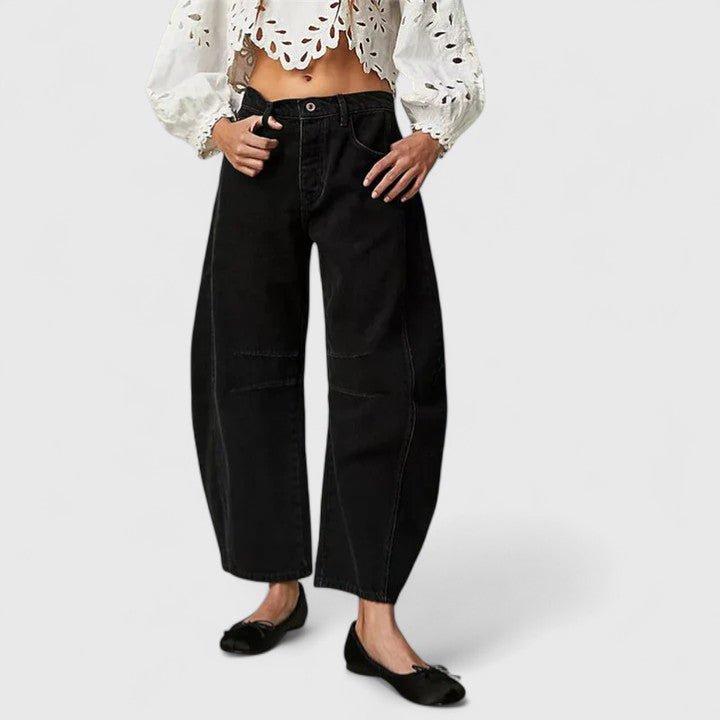Danielle | Comfortable Wide - Leg Trousers - Eline Carter