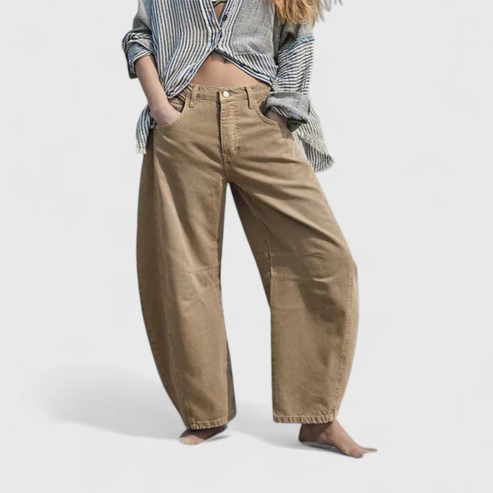 Danielle | Comfortable Wide - Leg Trousers - Eline Carter