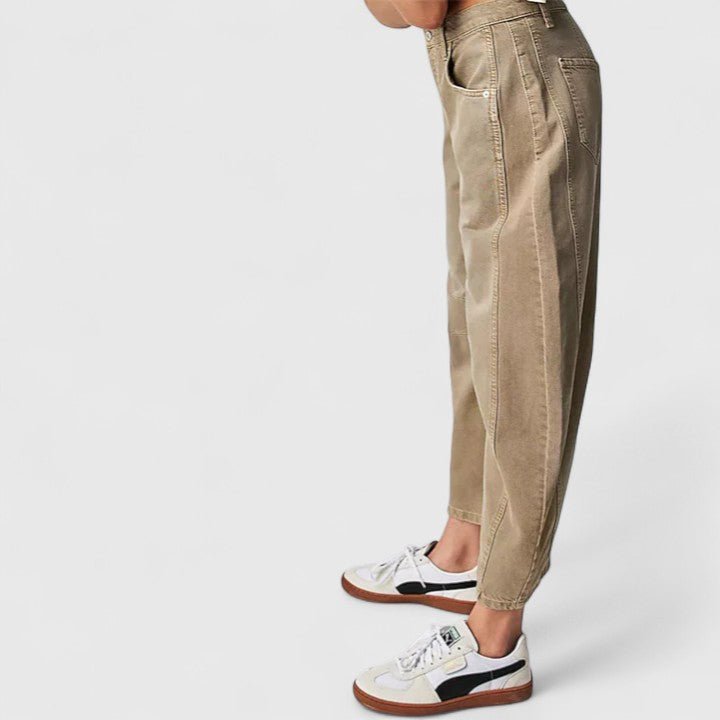 Danielle | Comfortable Wide - Leg Trousers - Eline Carter