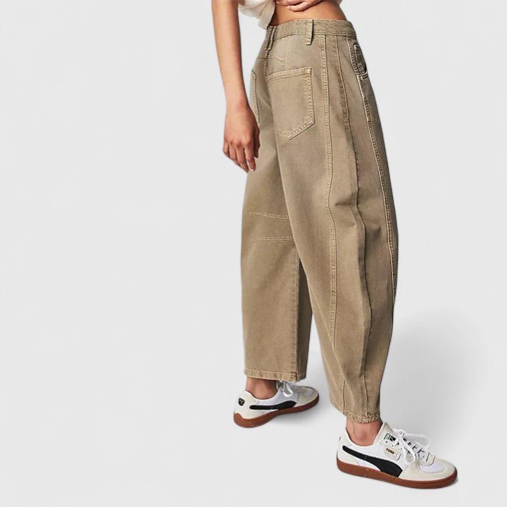 Danielle | Comfortable Wide - Leg Trousers - Eline Carter