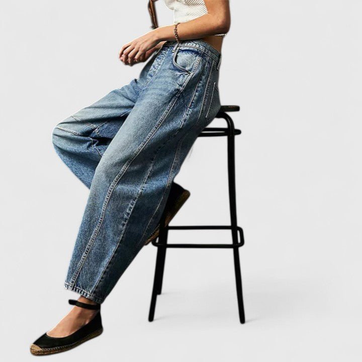 Danielle | Comfortable Wide - Leg Trousers - Eline Carter