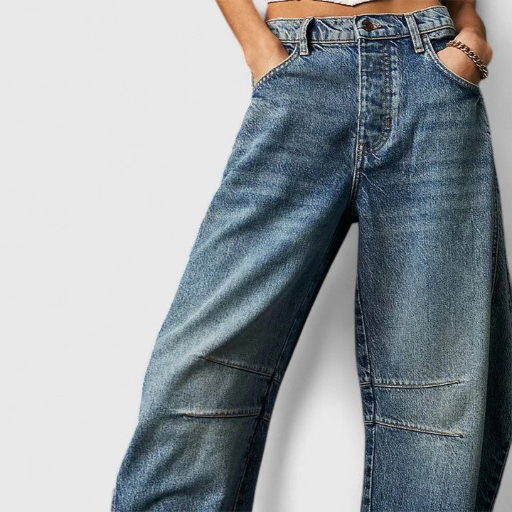 Danielle | Comfortable Wide - Leg Trousers - Eline Carter
