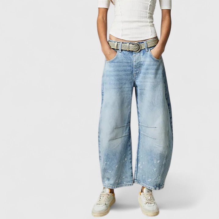 Danielle | Comfortable Wide - Leg Trousers - Eline Carter