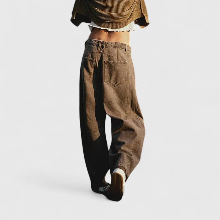 Danielle | Comfortable Wide - Leg Trousers - Eline Carter