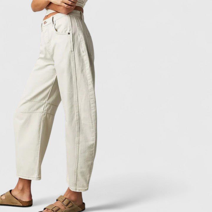 Danielle | Comfortable Wide - Leg Trousers - Eline Carter