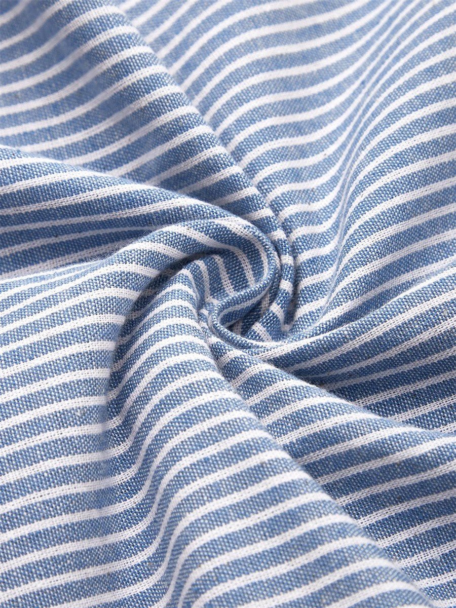 Wanda | Striped Midi Dress - Eline Carter