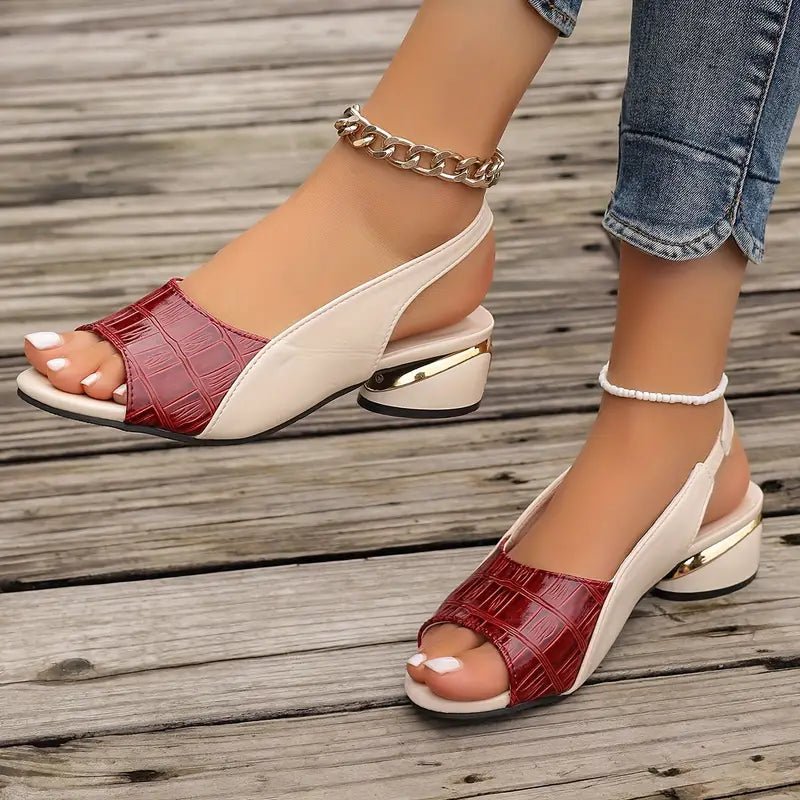Clara | Elegant Orthopedic Sandals - Eline Carter