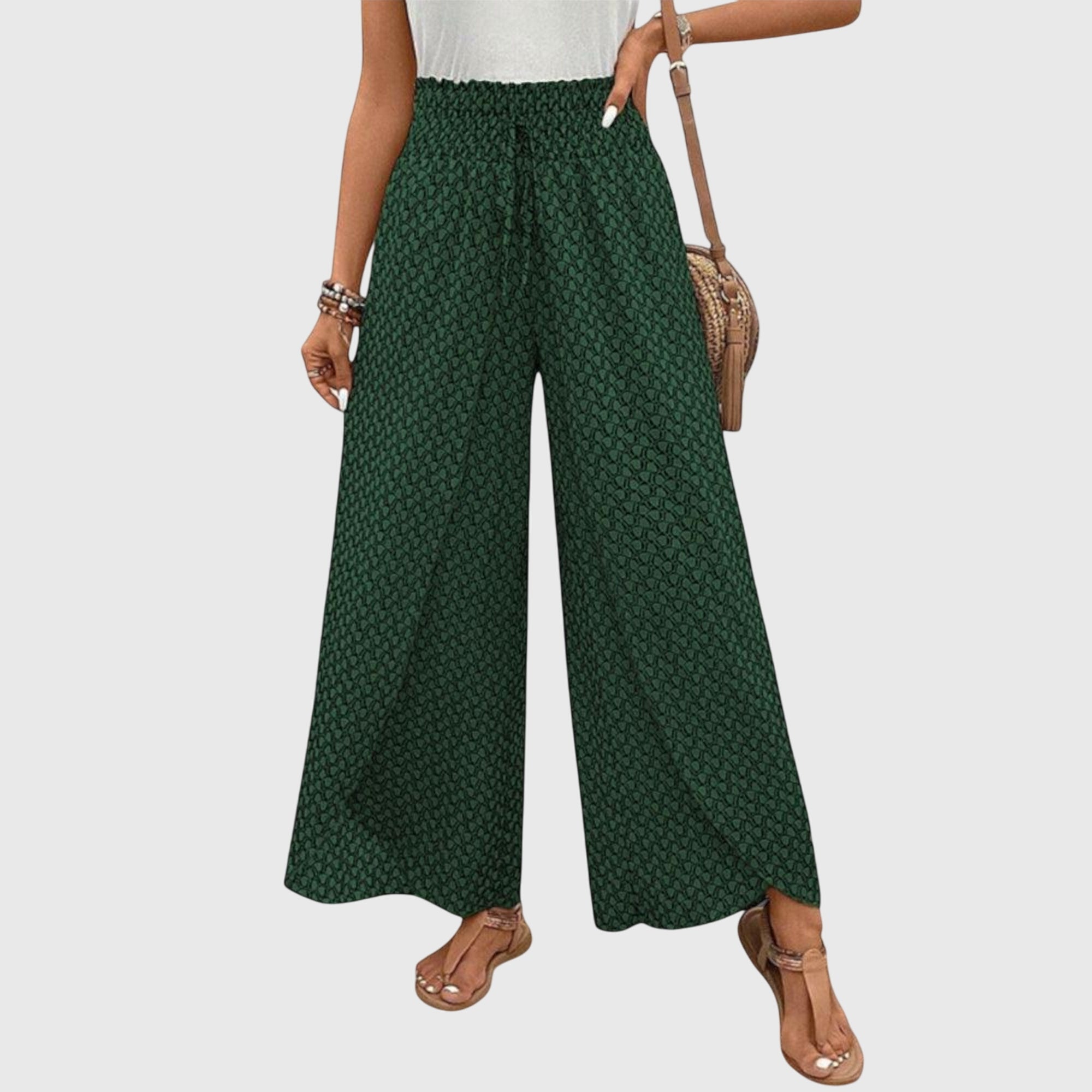 Samantha | Stylish Palazzo Trousers - Eline Carter