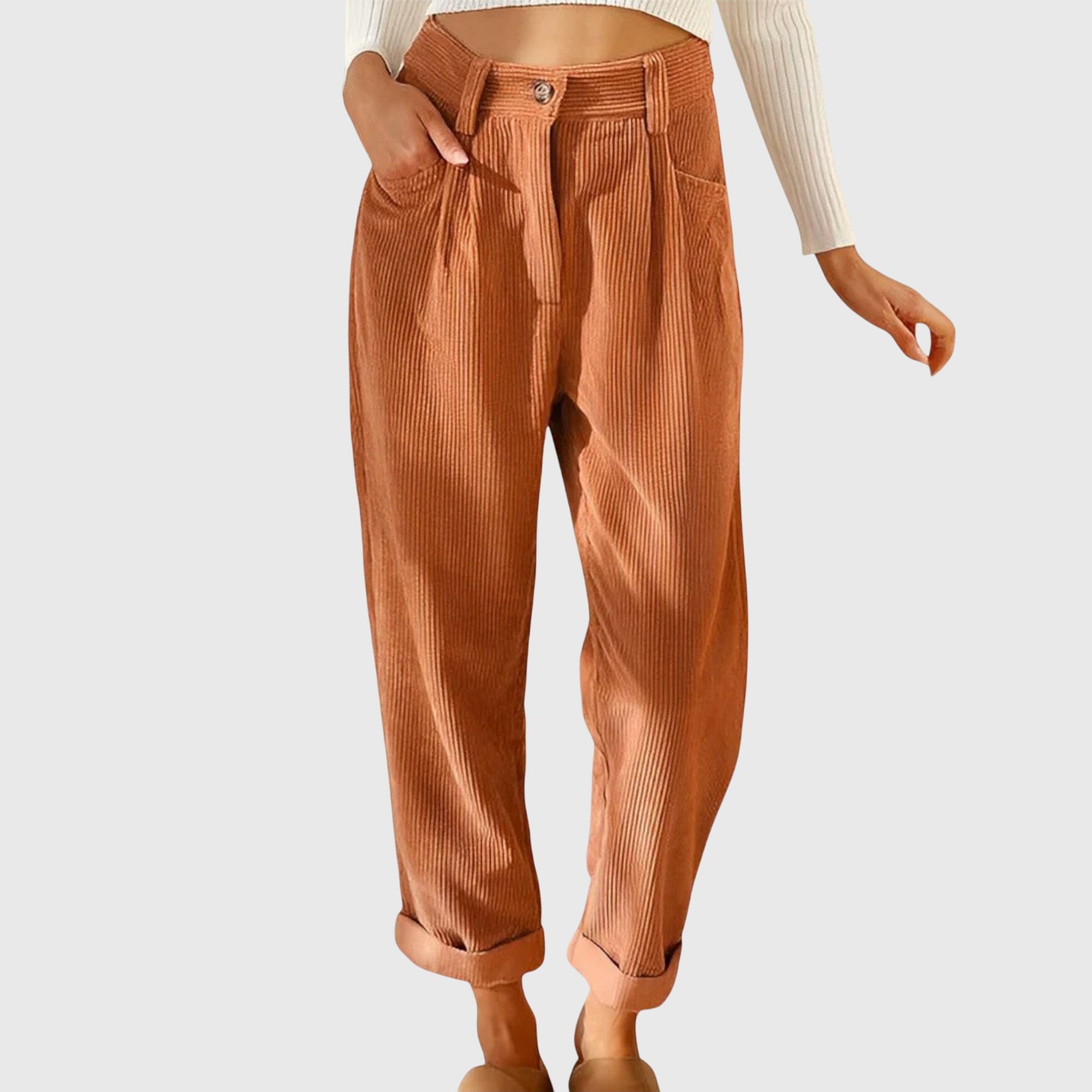 Kaitlyn | Modern Cord Trousers - Eline Carter
