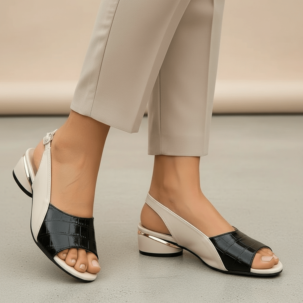 Clara | Elegant Orthopedic Sandals - Eline Carter