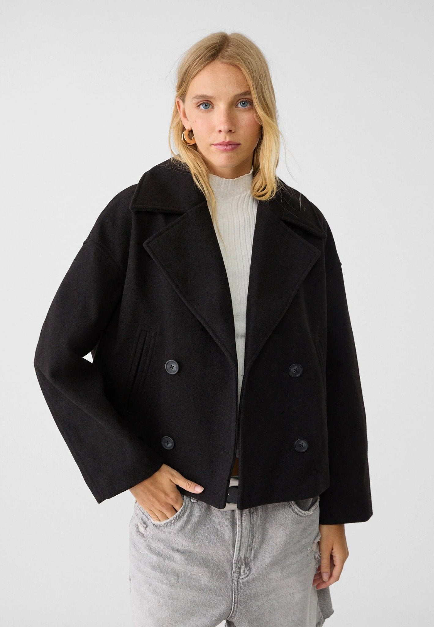 Ashley | Short Double Breasted Jacket - Eline Carter